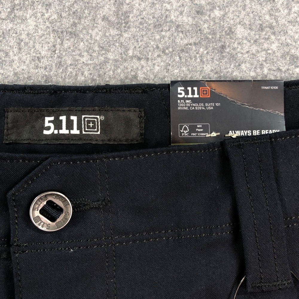 NEW 5.11 Tactical Ridge Cargo Short Mens 38x10 Navy Blue Stretch Utility Apex - Picture 3 of 16